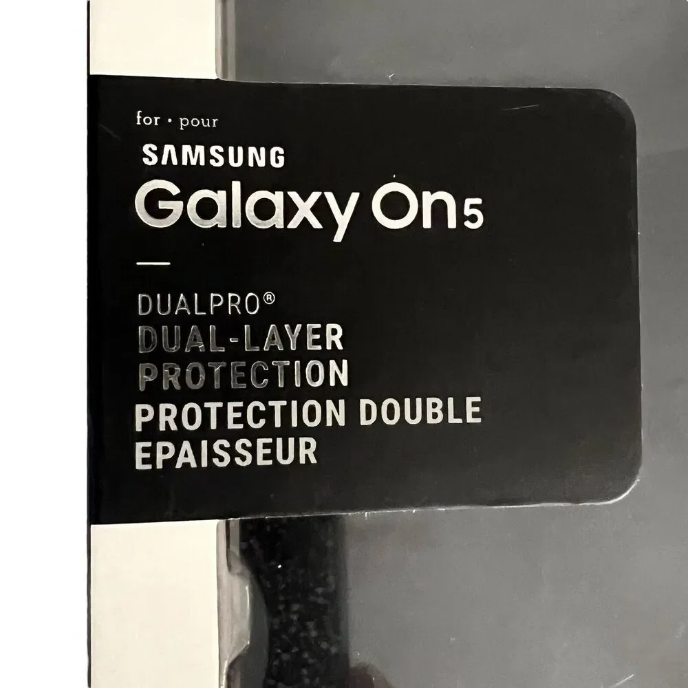 Incipio DualPro Samsung Galaxy On5 Case‎ - Dual-Layer Protection - Black